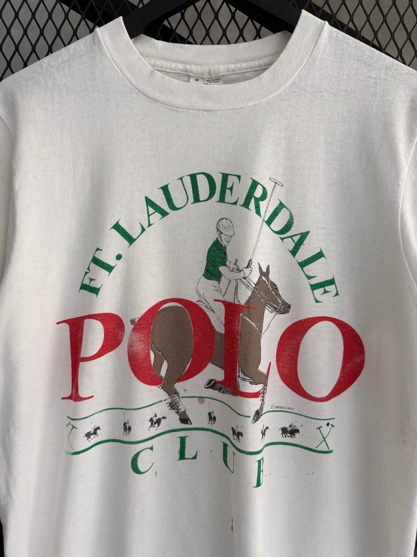 Vintage 1990s Ft Lauderdale Polo Club Tee