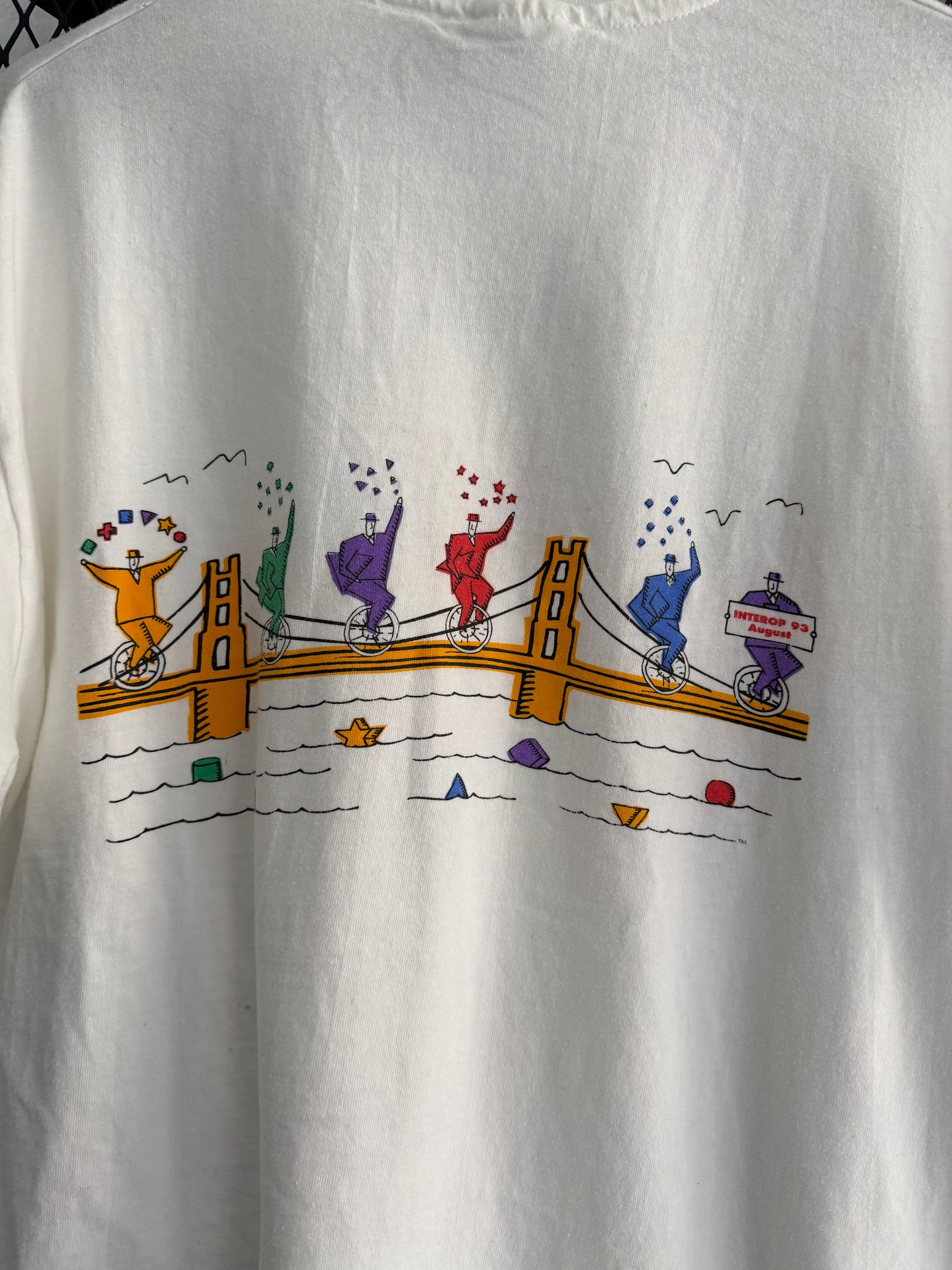 Vintage 1993 Interop Promo Tee