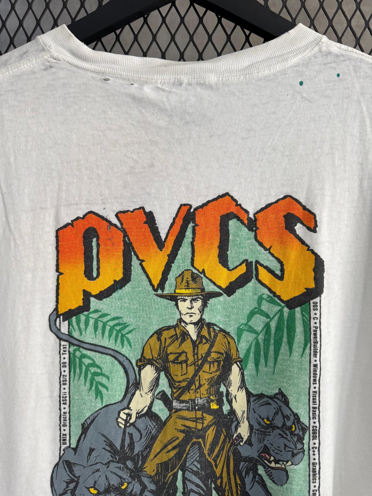 Vintage 1990s PVCS Promo Tee