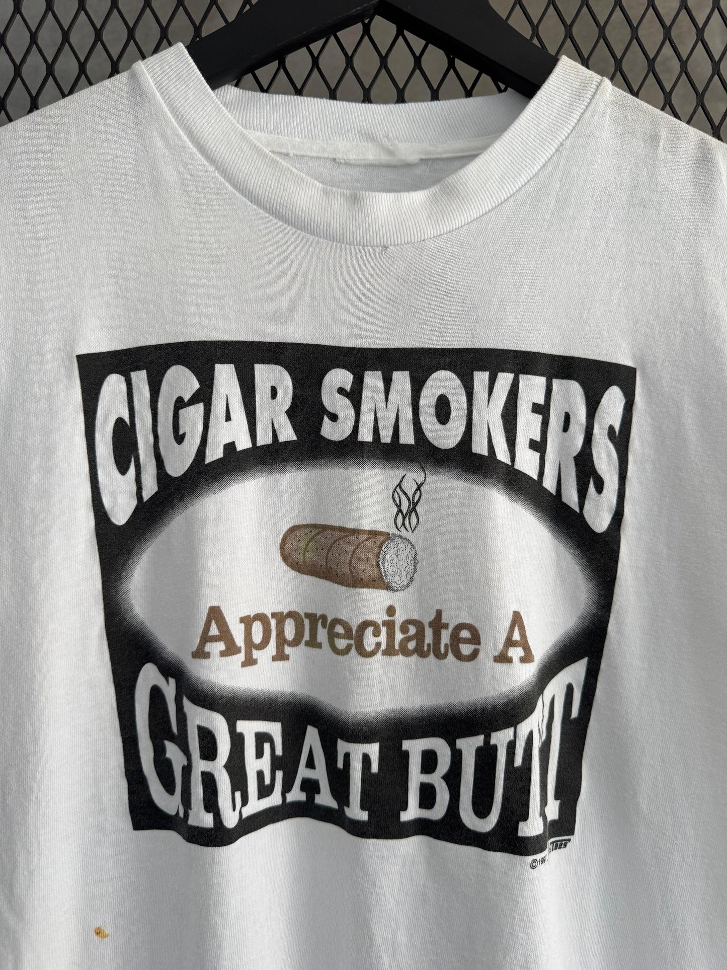 Vintage 1990s Cigar Smokers Tee