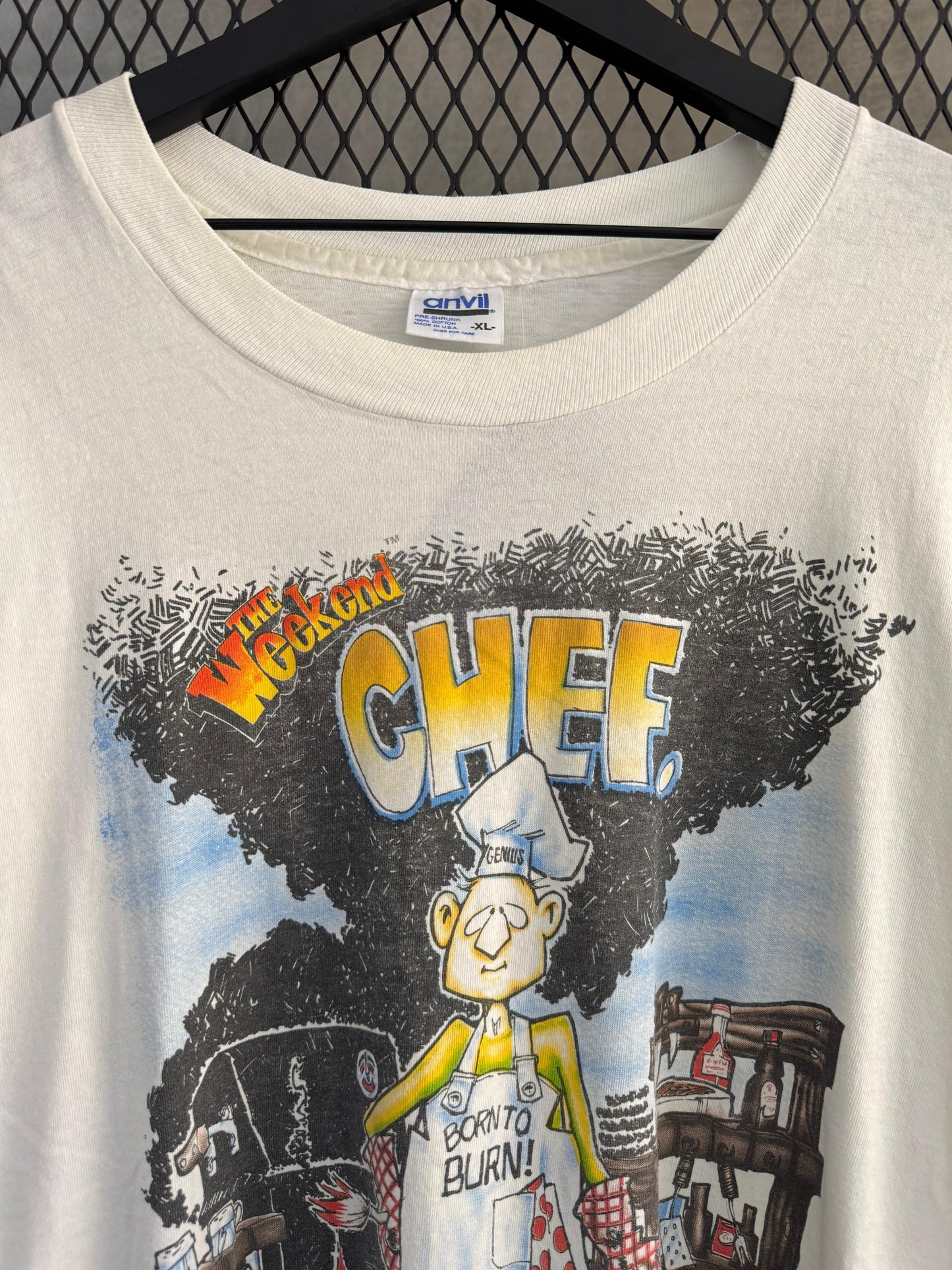 Vintage 1992 The Weekend Chef Tee