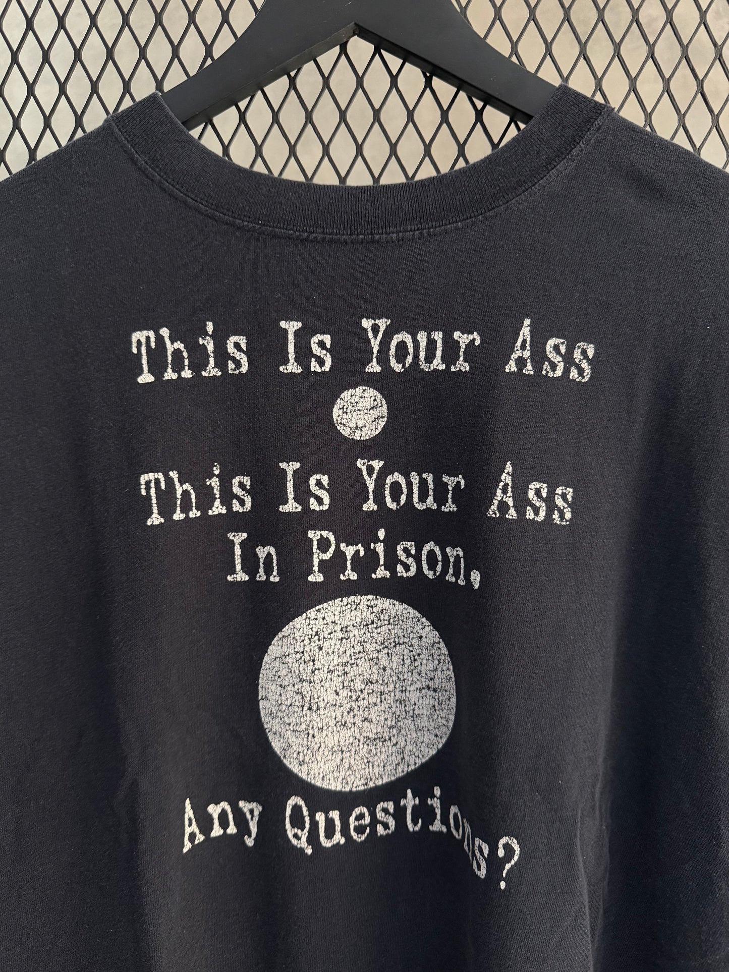Vintage 2000s Ass in Prision Tee
