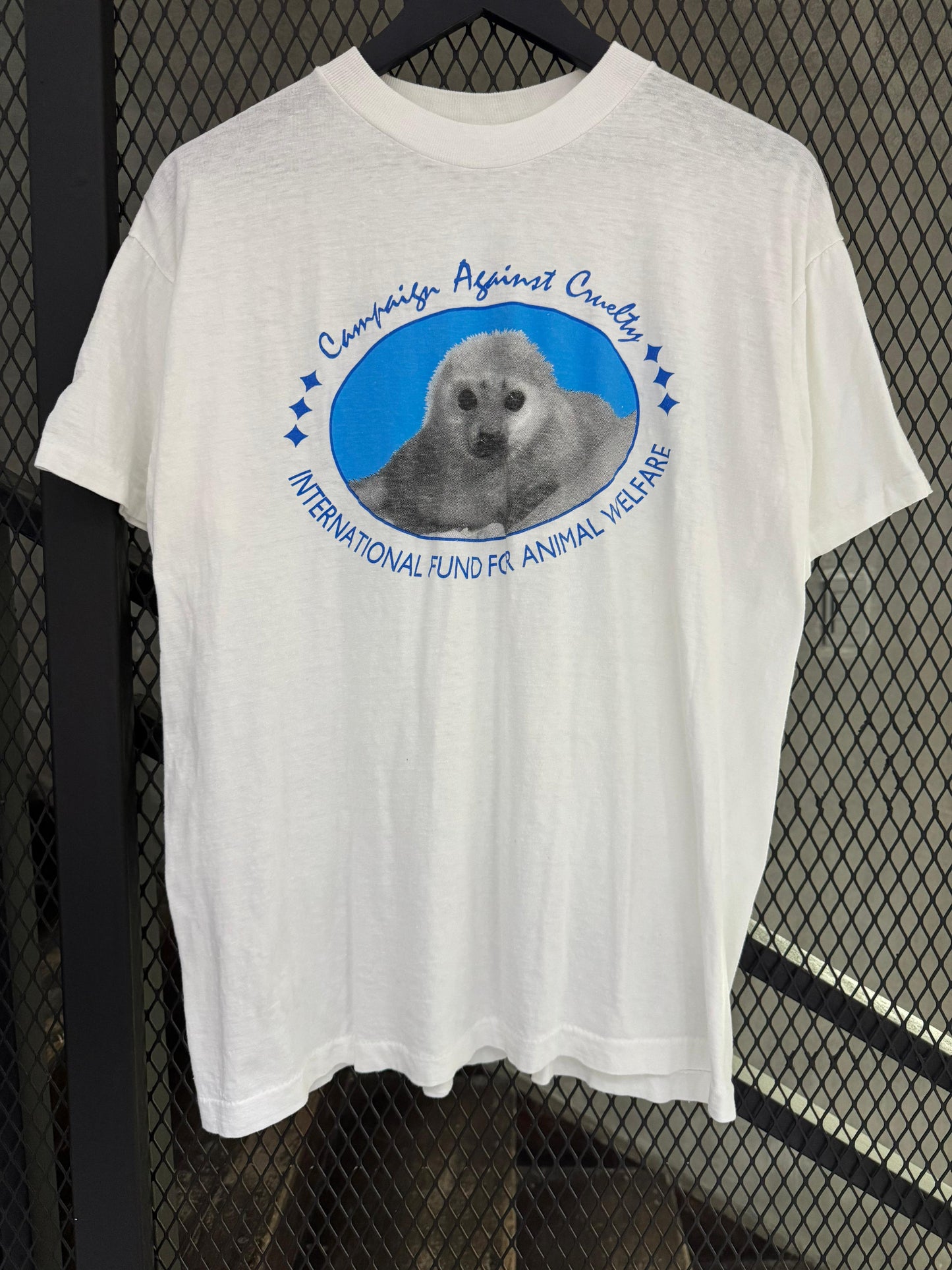 Vintage 1990s Campain Against Cruelty Tee