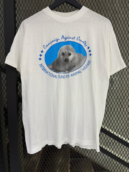 Vintage 1990s Campain Against Cruelty Tee