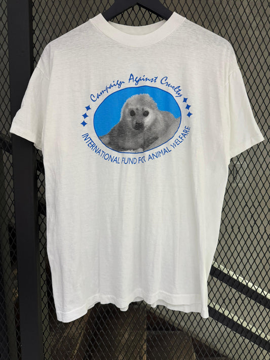Vintage 1990s Campain Against Cruelty Tee