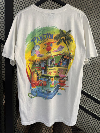 Vintage 2004 Parrot Party Tee