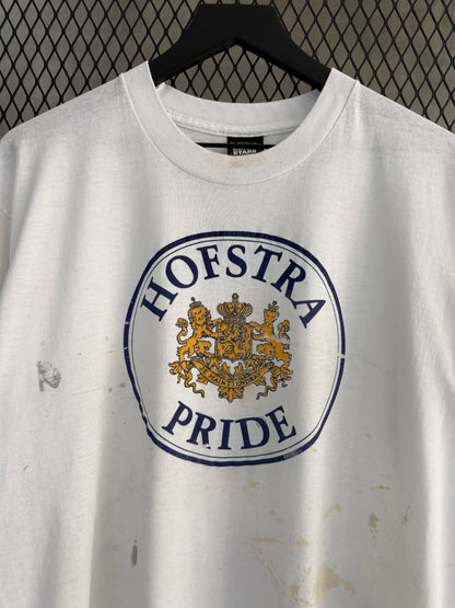 Vintage 1990s Hofstra Pride Trashed Tee