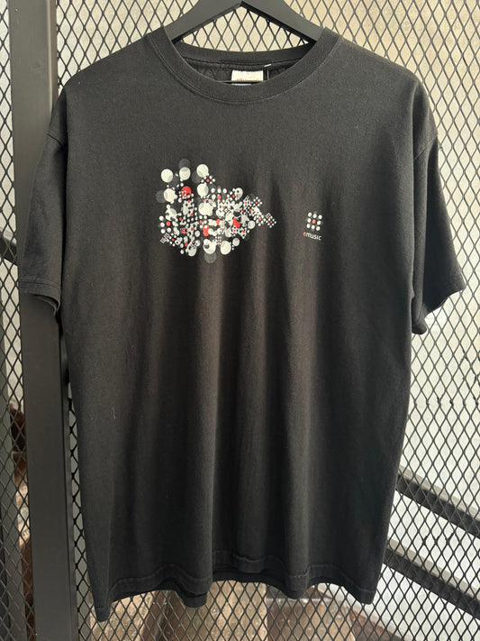 Vintage 2000s E Music Promo Tee