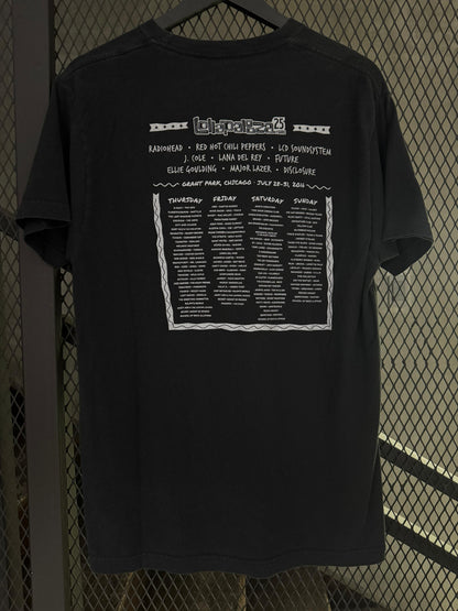 2016 Lollapalooza 25 Years Anniversary Tee (Modern)
