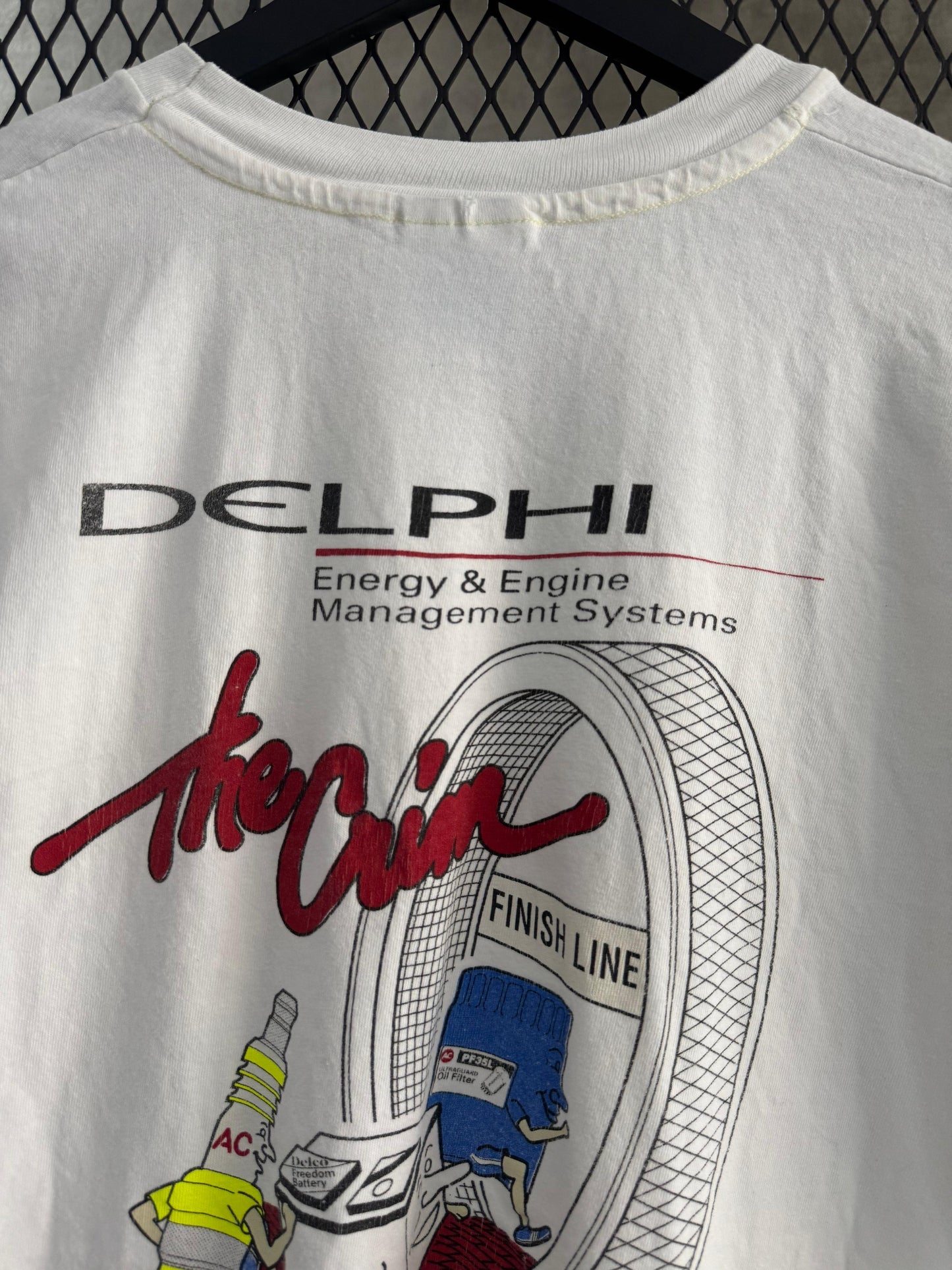 Vintage 1995 Delphi Management Systems Pocket Tee