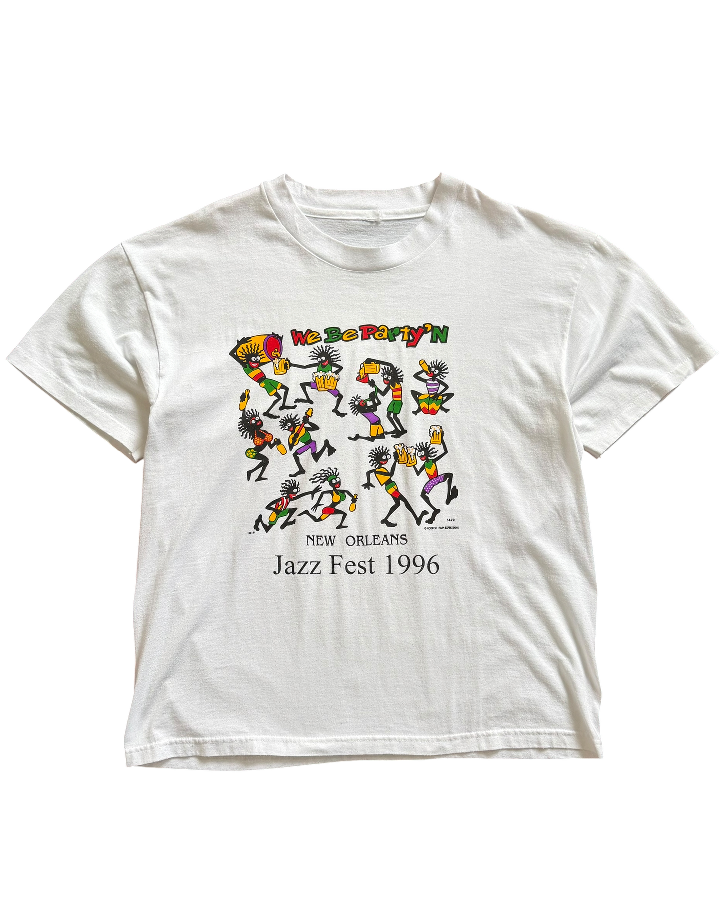 Vintage 1996 Jazz Fest Tee
