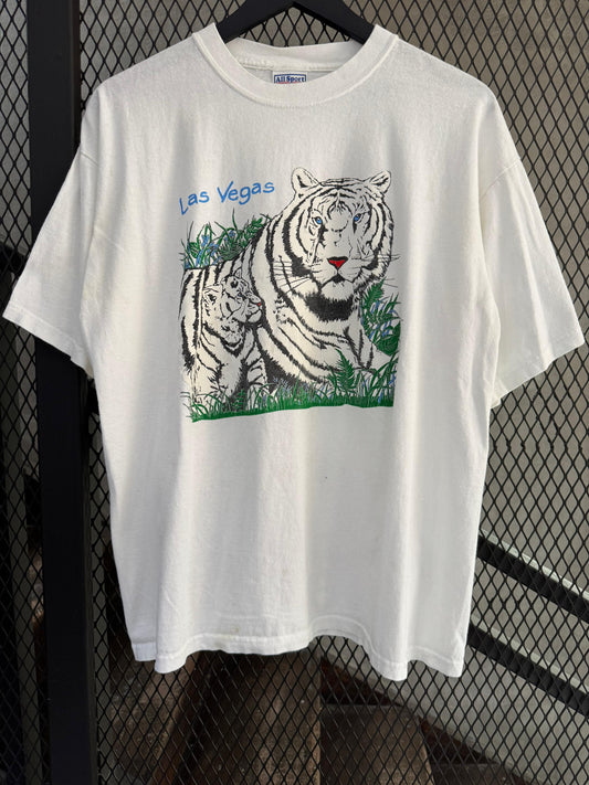 Vintage 1990s White Tiger Tee