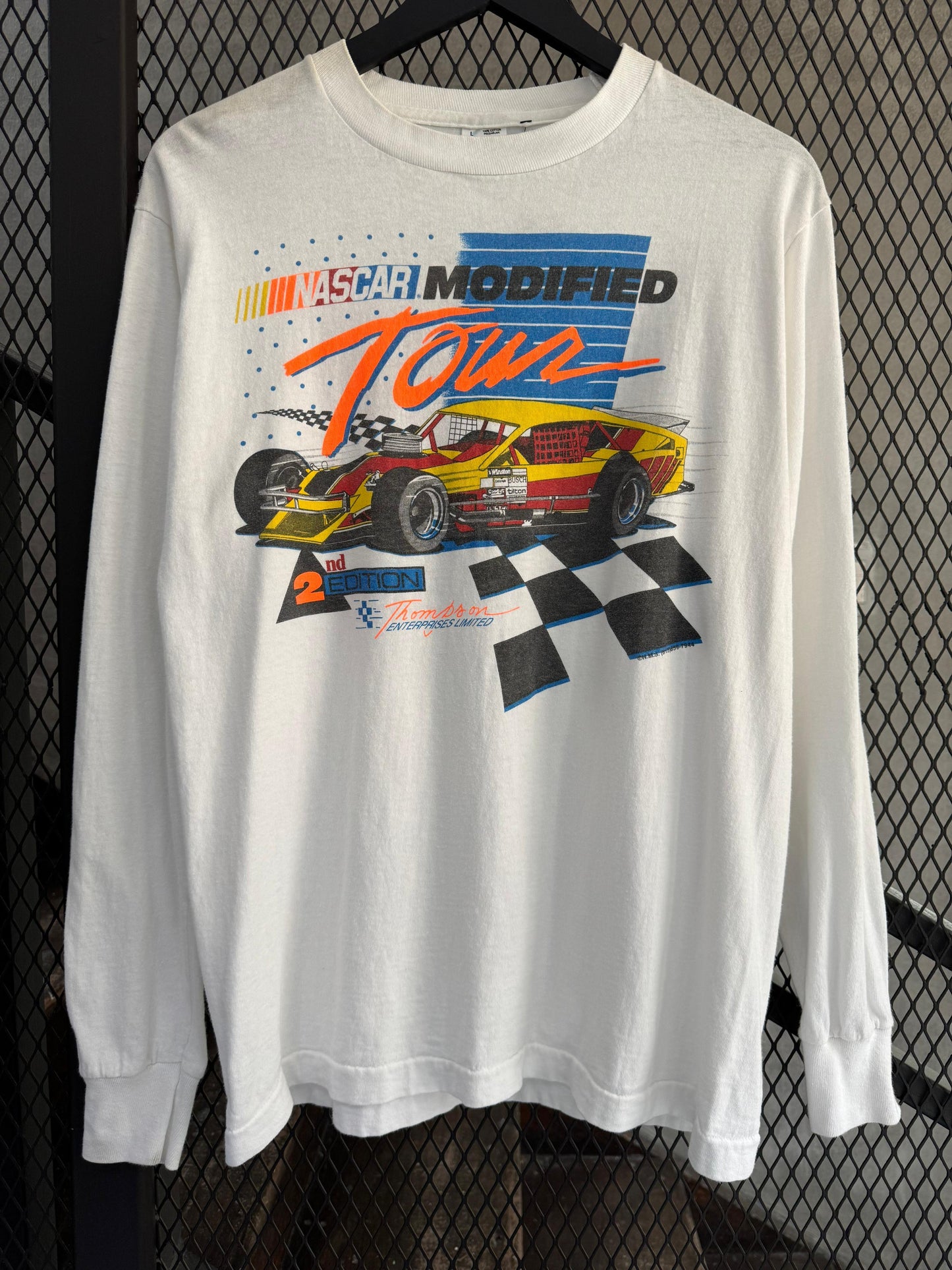 Vintage 1990s NASCAR Modified Tour Tee