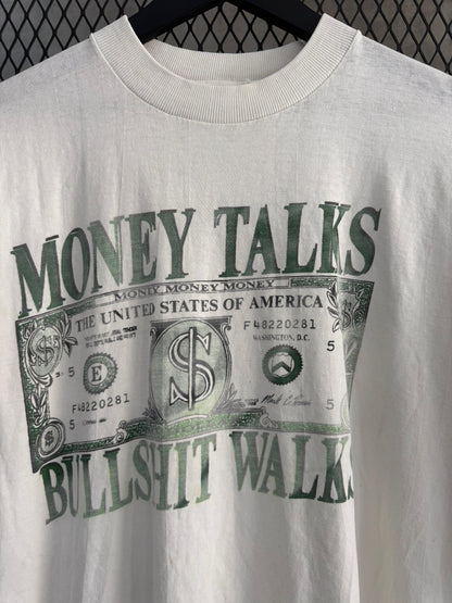 Vintage 1990s Money Talks Tee