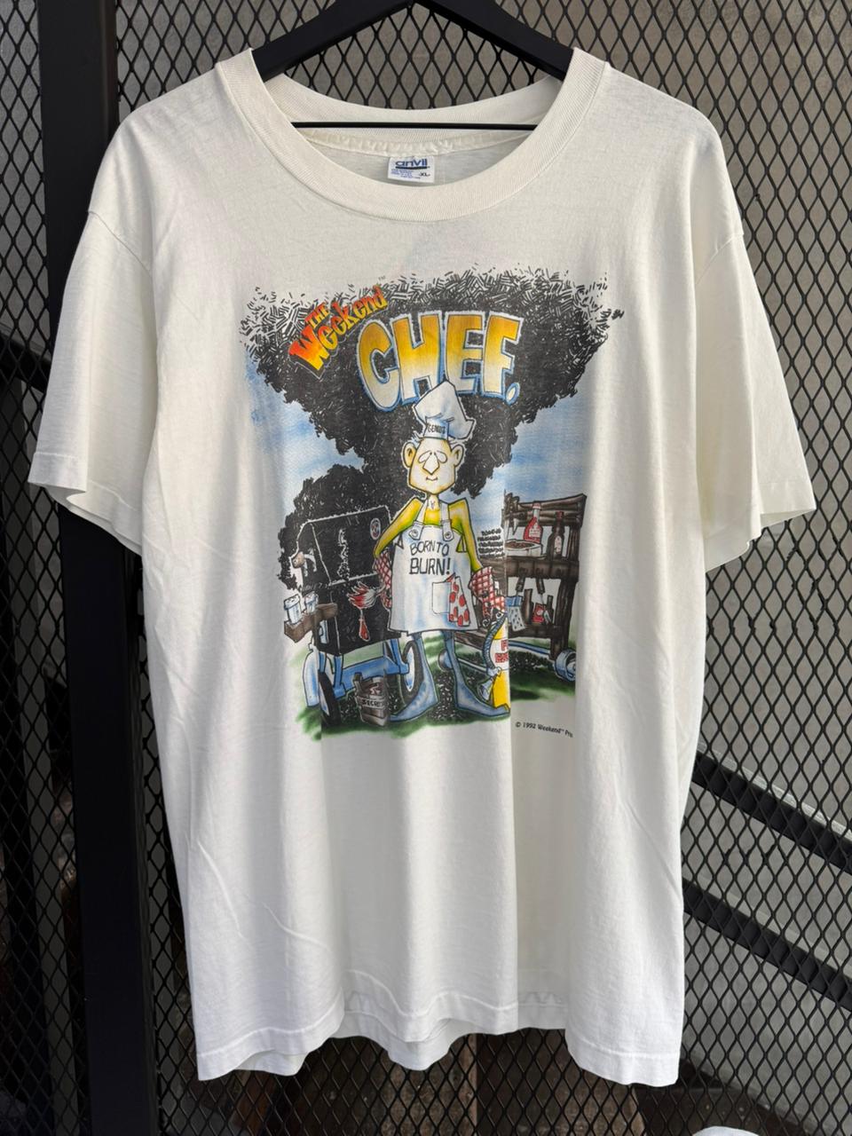 Vintage 1992 The Weekend Chef Tee