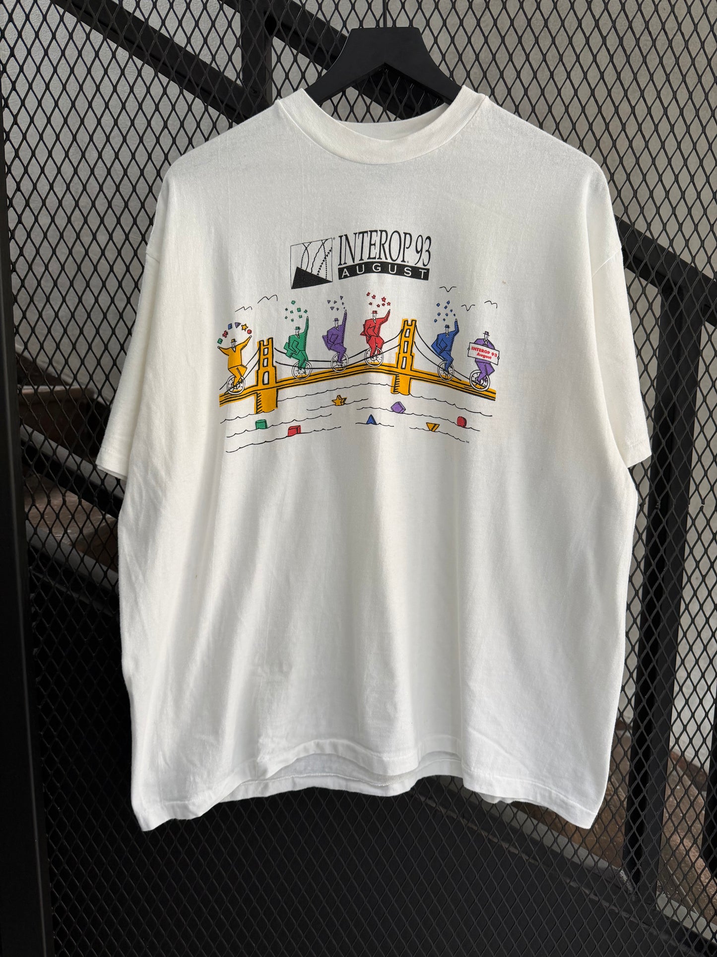 Vintage 1993 Interop Promo Tee