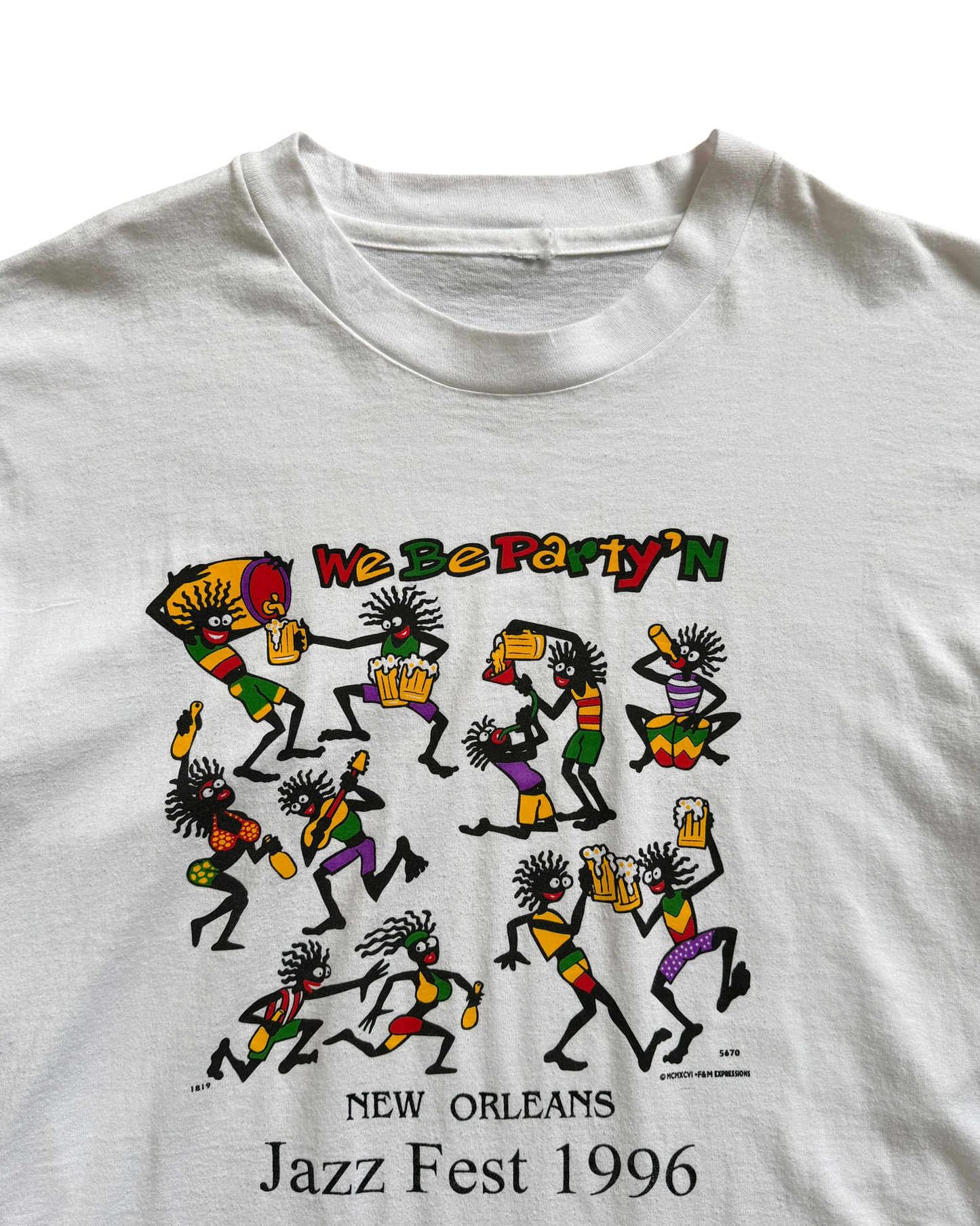 Vintage 1996 Jazz Fest Tee