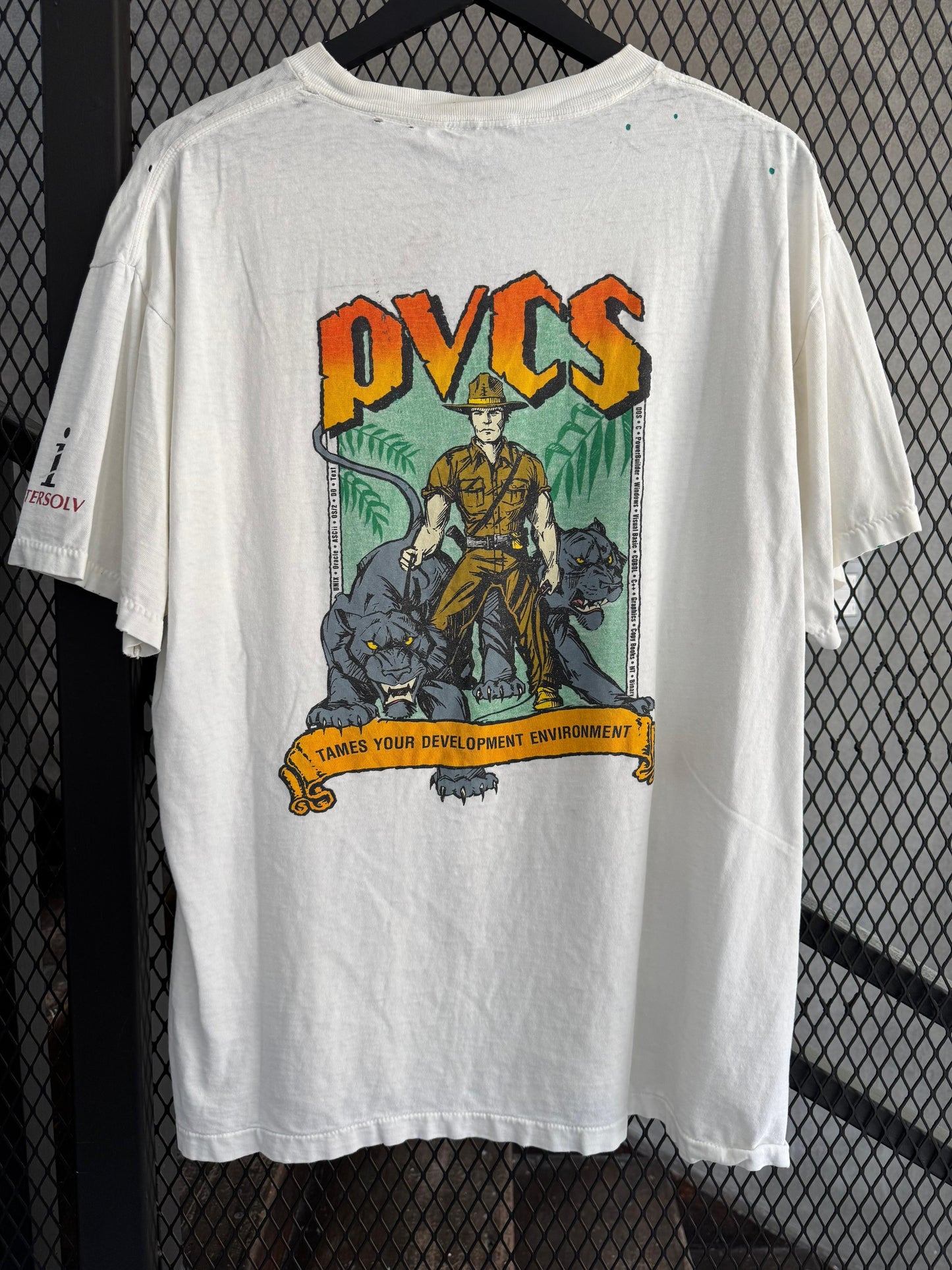 Vintage 1990s PVCS Promo Tee