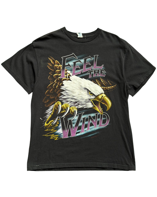 Vintage 2000s Eagle Feel The Wind Tee
