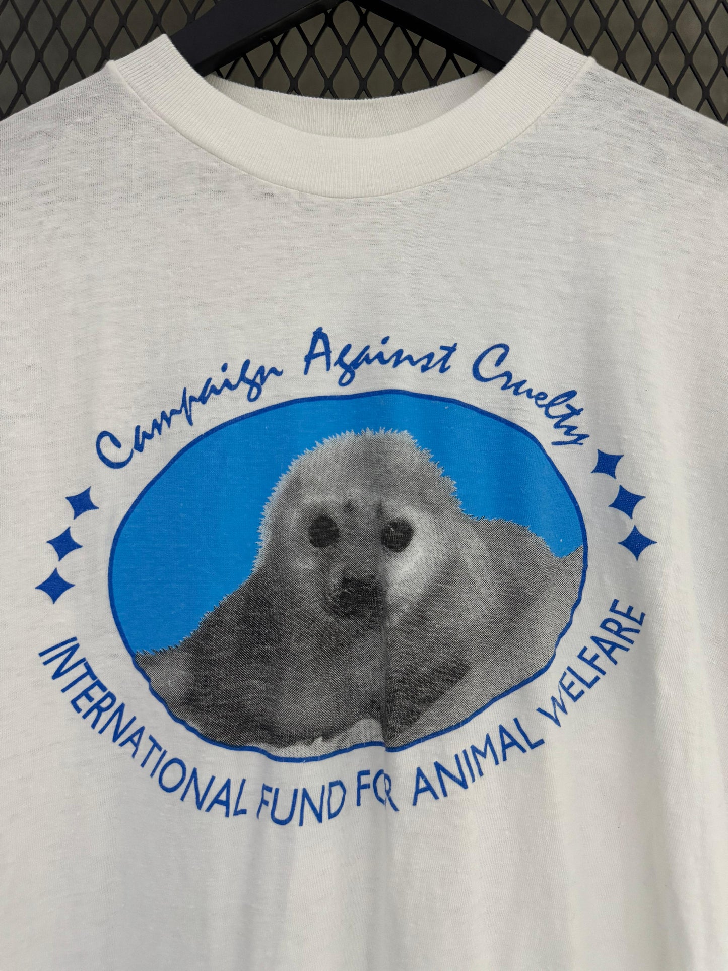 Vintage 1990s Campain Against Cruelty Tee