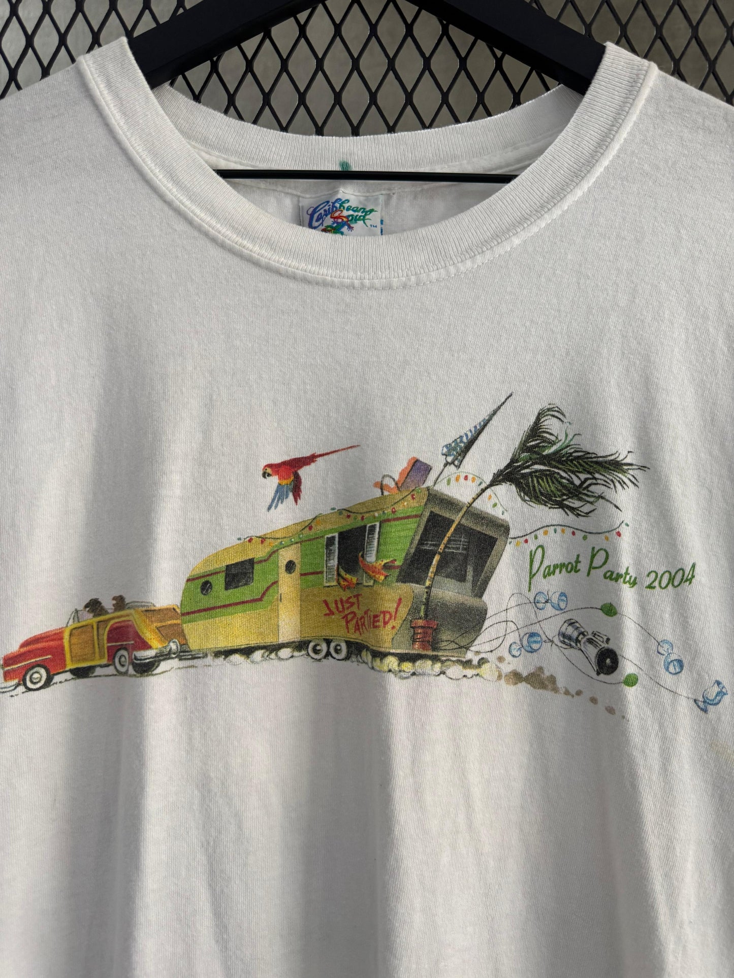 Vintage 2004 Parrot Party Tee