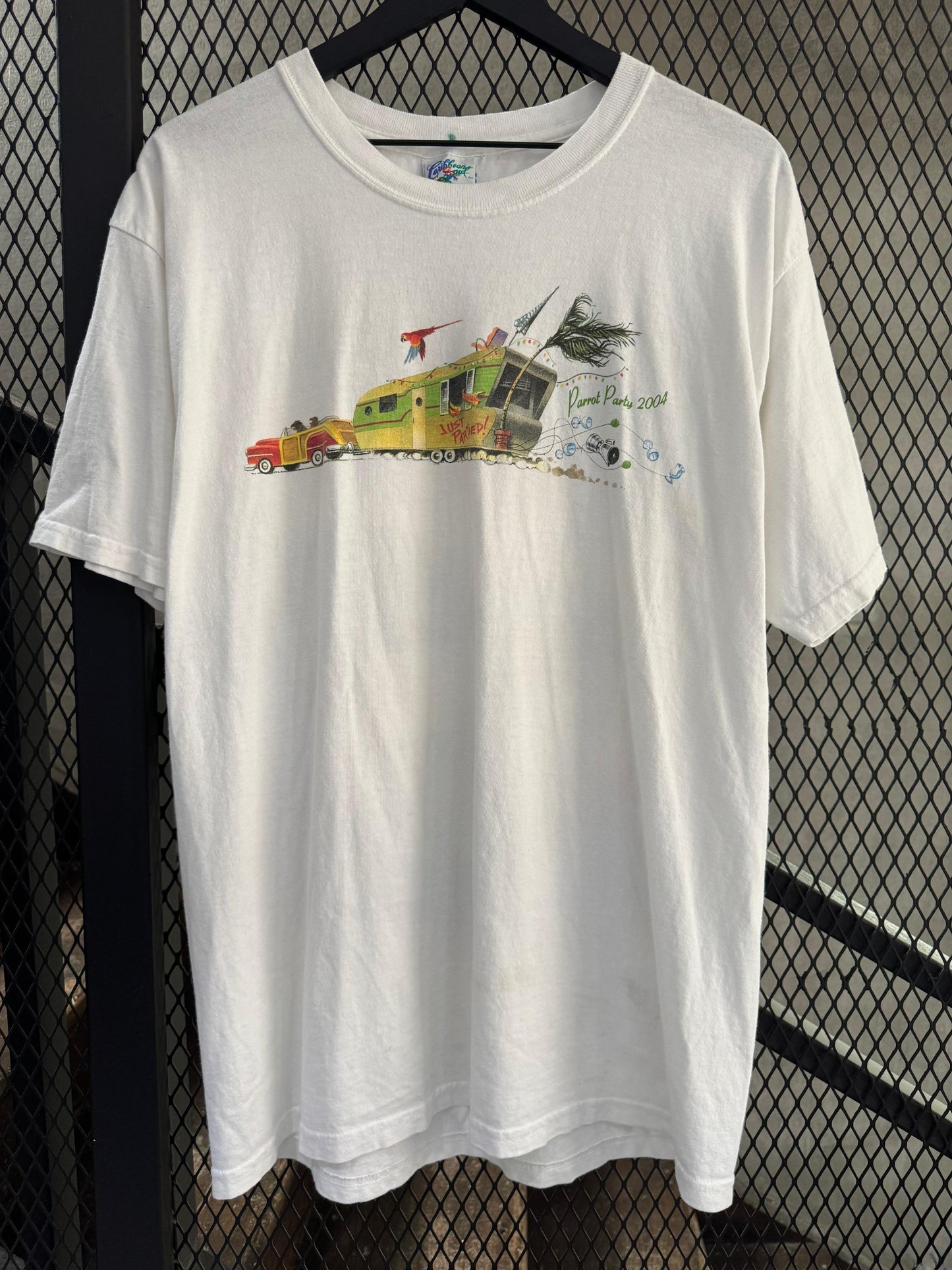 Vintage 2004 Parrot Party Tee