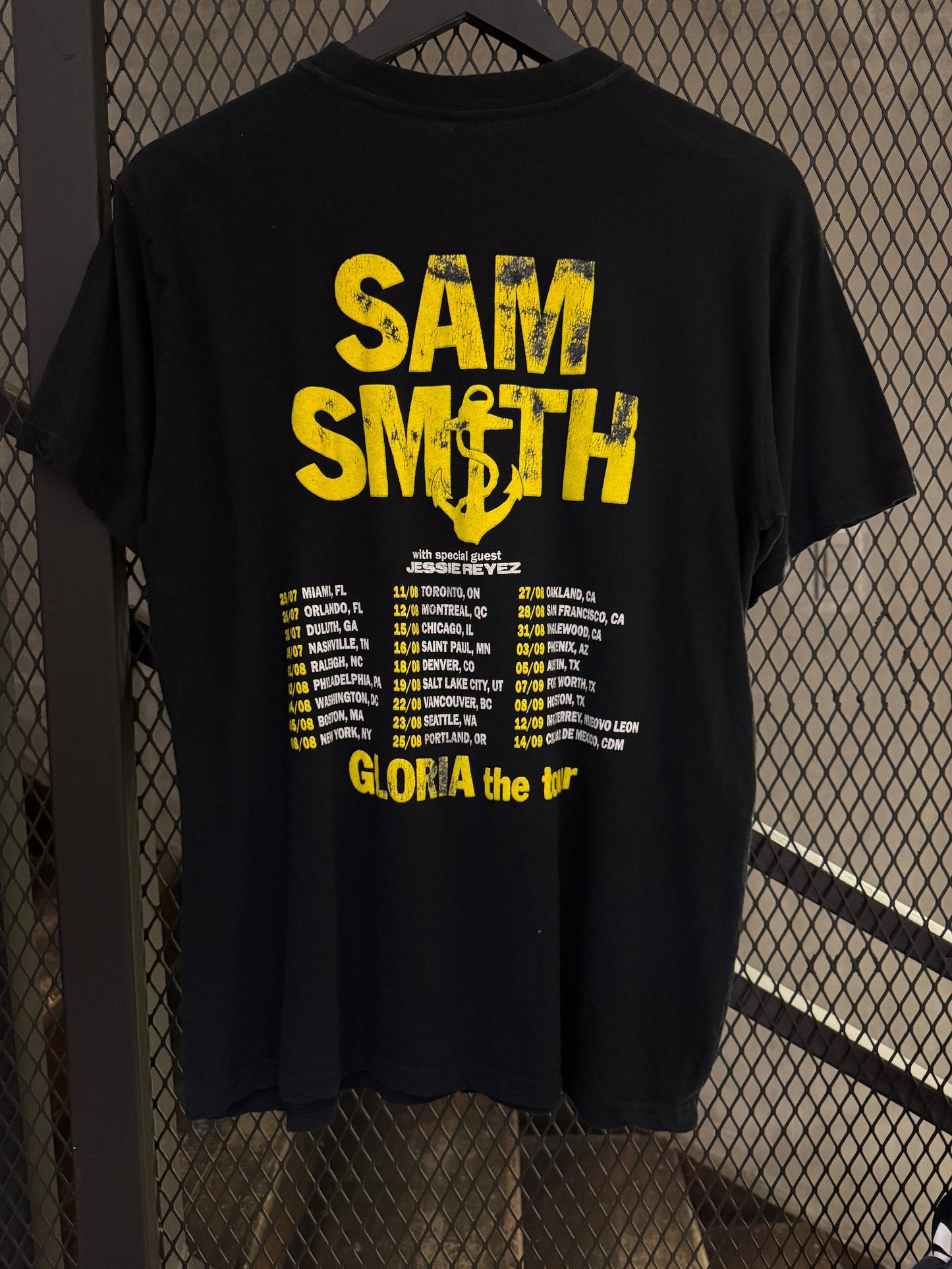 Sam Smith Gloria The Tour Tee (Modern)