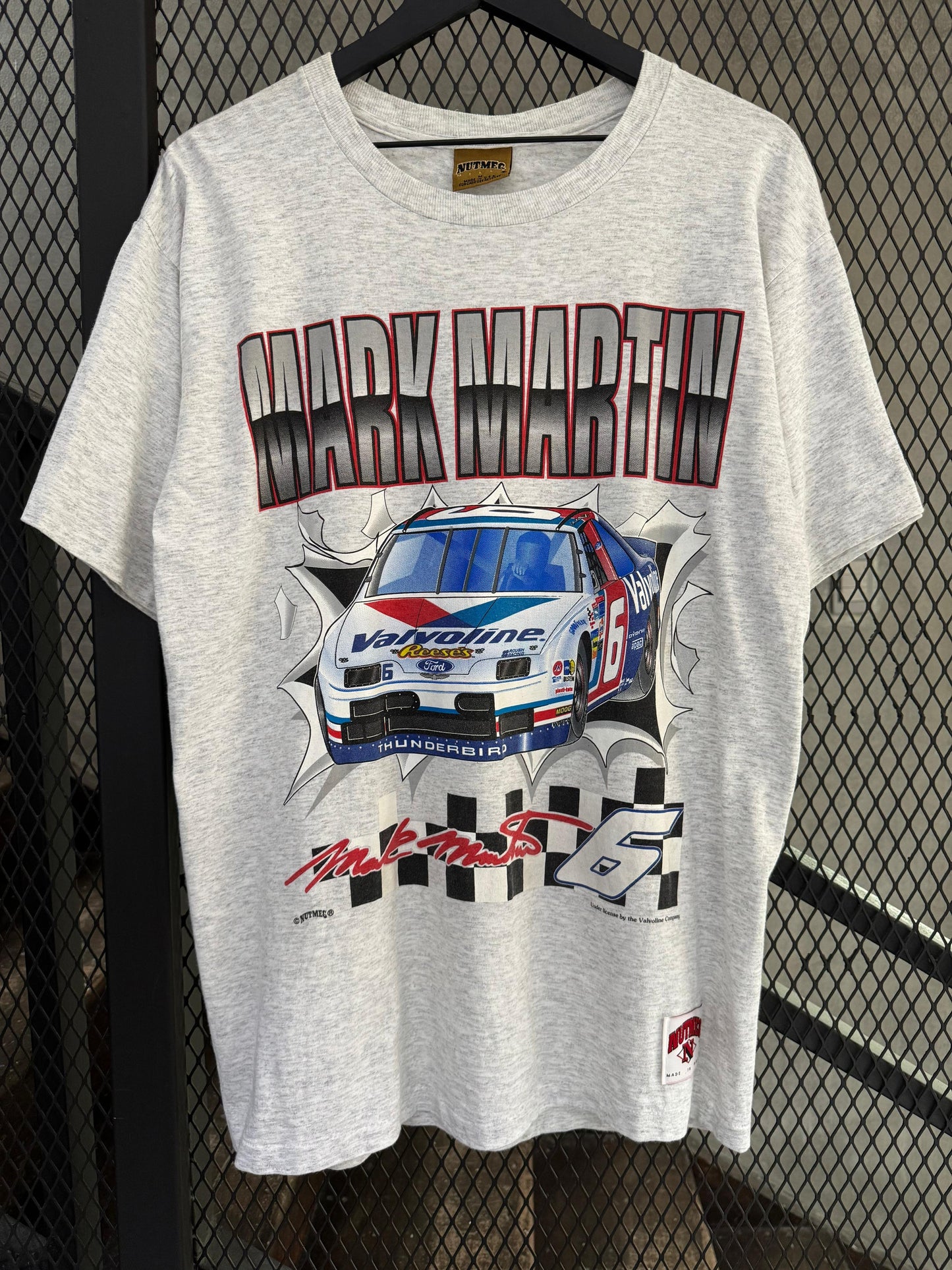 1990a Mark Martin NASCAR Tee