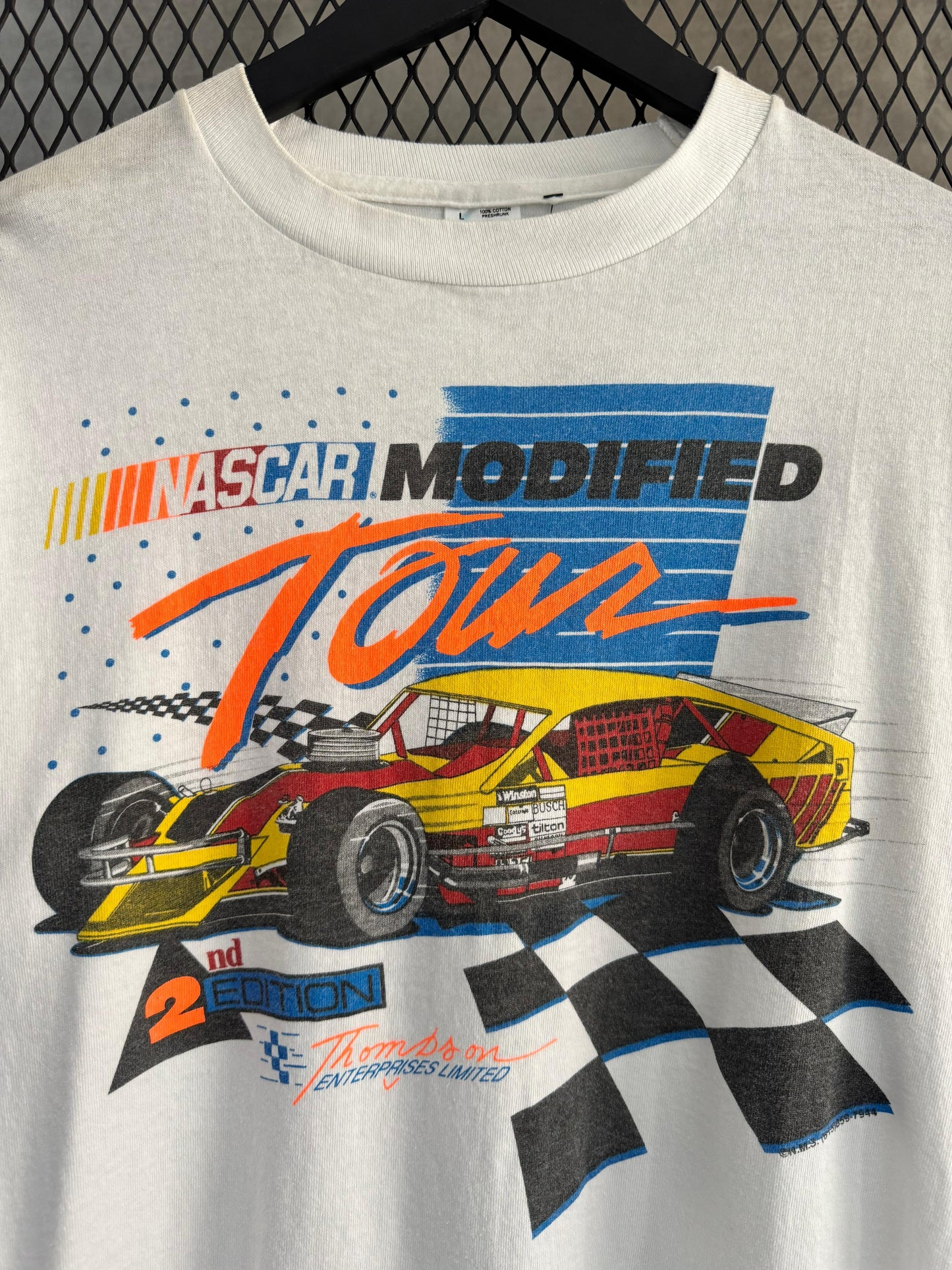Vintage 1990s NASCAR Modified Tour Tee
