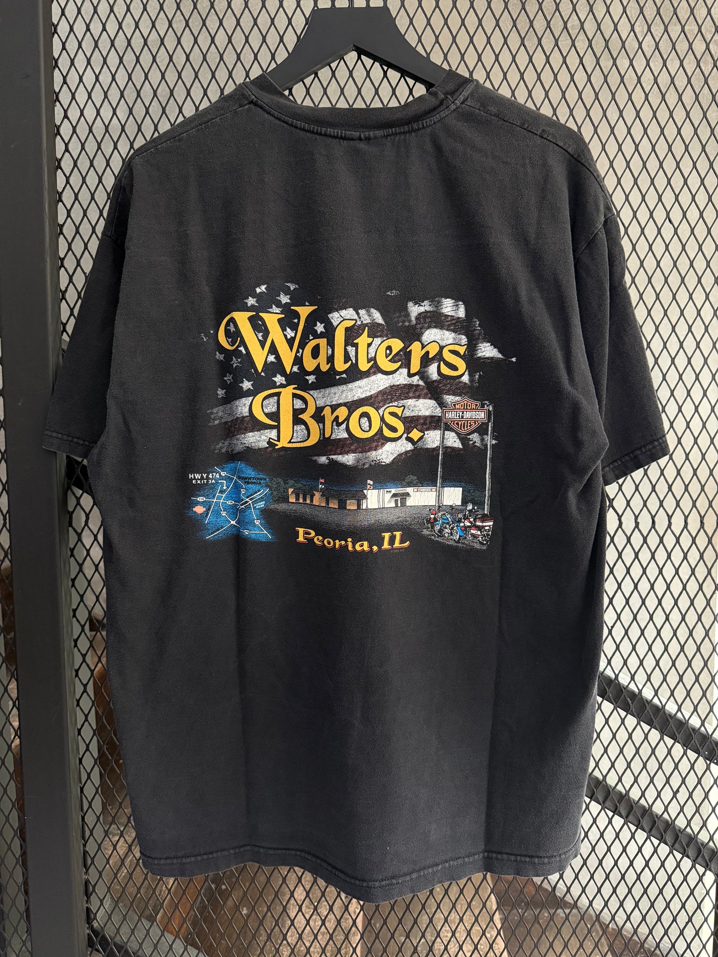 Vintage 1998 Harley Davidson Walters Tee