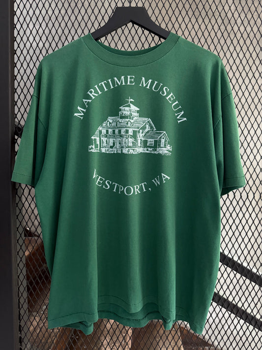Vintage 1990s Maritime Museum Tee