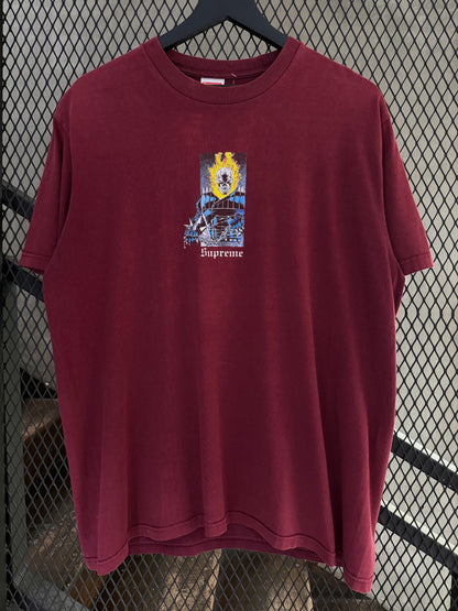 Supreme Ghost Rider Tee SS19 (Streetwear)