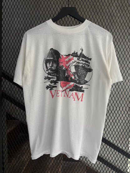 Vintage 1980s Vietnam Soldiers Tee