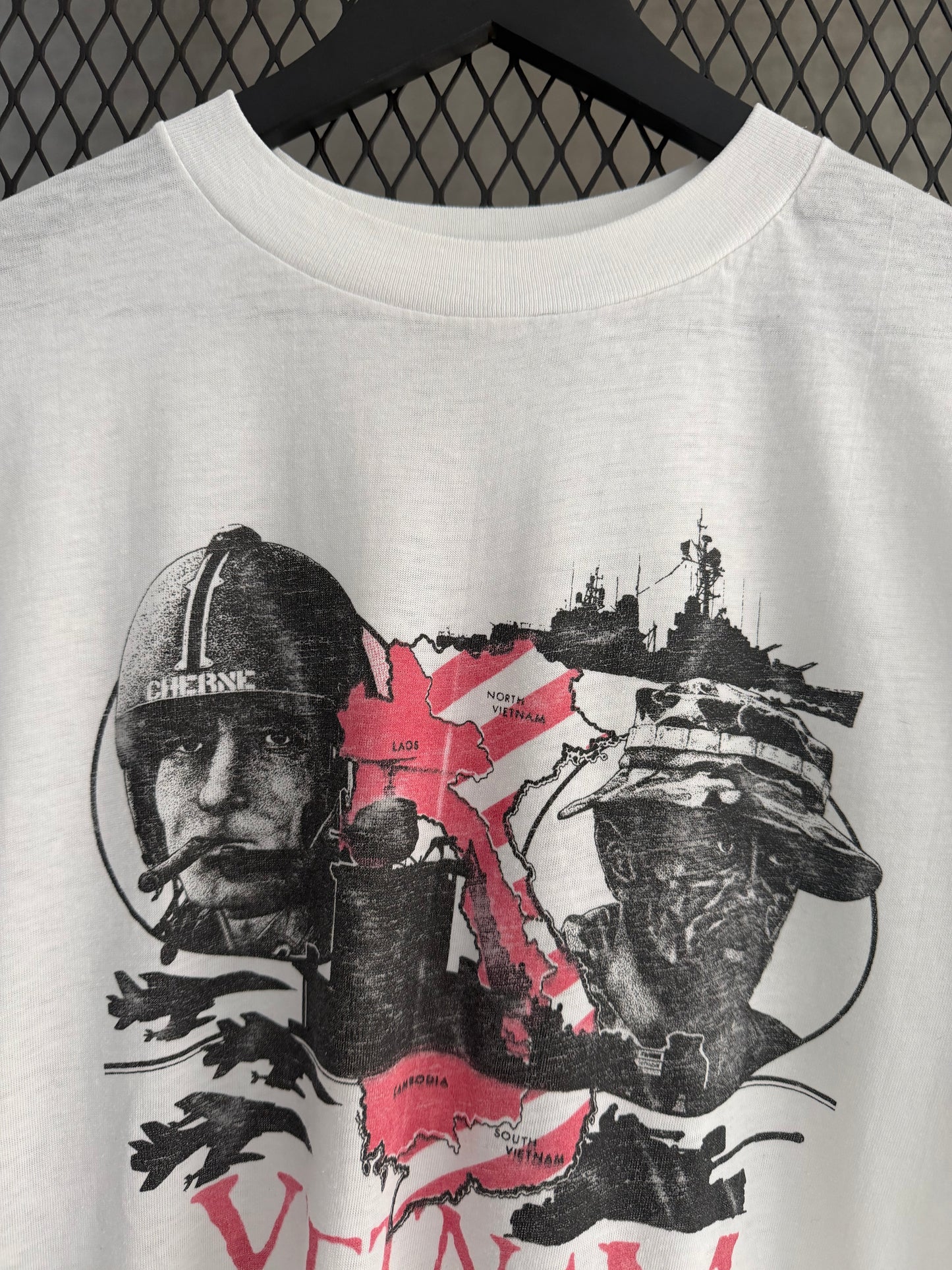 Vintage 1980s Vietnam Soldiers Tee