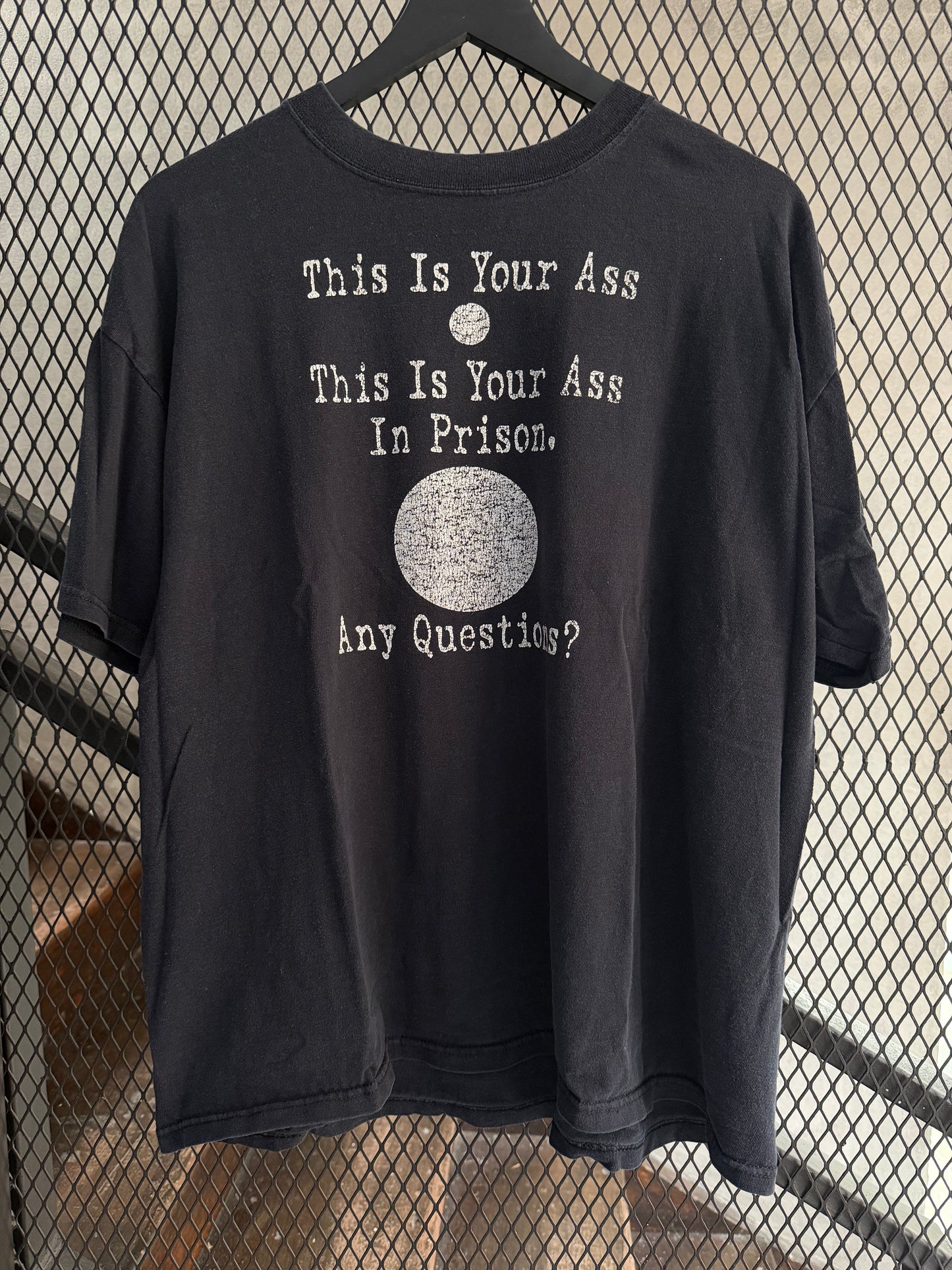 Vintage 2000s Ass in Prision Tee
