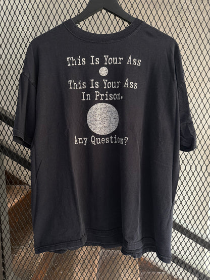 Vintage 2000s Ass in Prision Tee