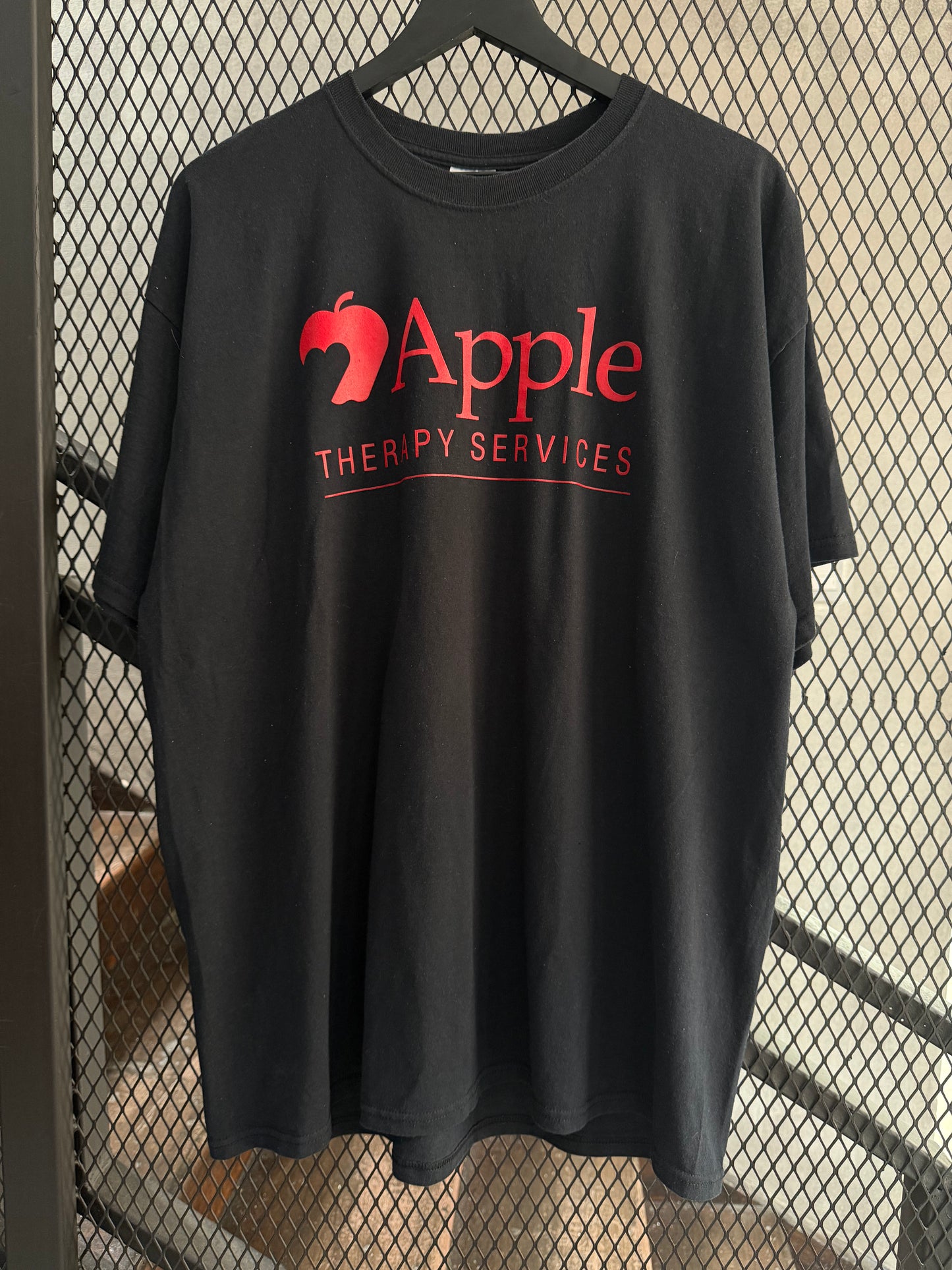 Vintage 2000s Apple Therapy Services Tee